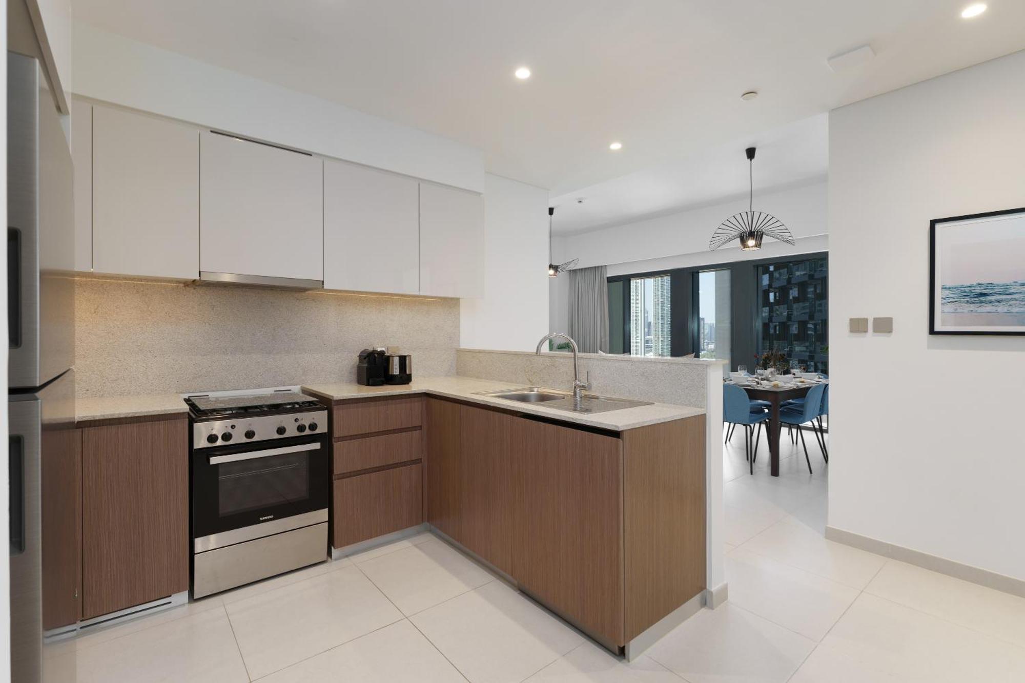 Maison Privee - Elevated Living With Spectacular Burj Khalifa Views 두바이 외부 사진